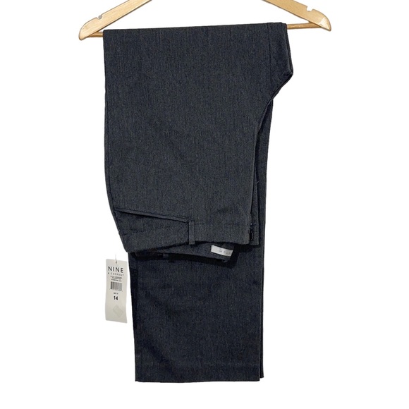 NWT Nine & Co Womens Stretch Flat Front Dress Pants - Picture 6 of 6